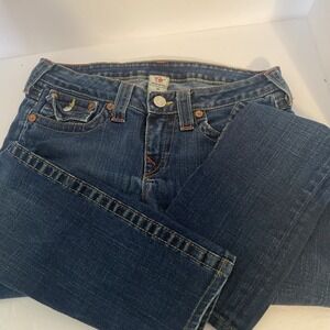 True Religion Women's Skinny Jeans - Dark Blue